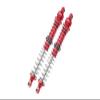 GPM FOR AXIAL 1/10 4WD RBX10 RYFT AXI03005 ALUMINUM REAR SPRING DAMPERS (145MM) -2PC SET (red) view 1