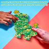 Dinosaur Push Pop Bubble Fidget Sensory Toy Silicone Large T-Rex with Printed Eye, Stress Reducer Anxiety Reliever Bubble Popper Board Fidget Squeeze Toy for Kids & Adults view 2