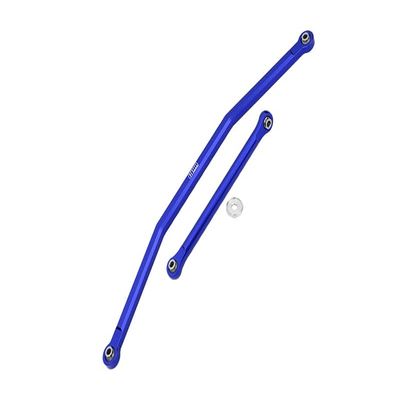 GPM for AXIAL 1/10 4WD RBX10 RYFT AXI03005 Aluminum Front Steering TIE RODS - 2PC Set (Blue)