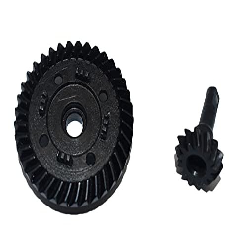 TRAXXAS MAXX MONSTER TRUCK High Carbon Steel Differential Bevel Gear 43T & Pinion Gear 10T - 2pc set (helical Gears) - GPM TXMS1337TS [TXMS1337TS]