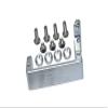 GPM for Tamiya 1/10 4WD TA08 PRO 58693 Aluminum SERVO Mount - 13PC Set (Silver) view 1