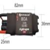Flycolor 80A ESC 3-6S Electric Speed Controller 5v/6v/7.4v 5A BEC with XT60 & 3.5mm Bullet Plugs for RC Drone Airplane Brushless Motors view 3