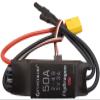 Flycolor 50A ESC 2-4S Electric Speed Controller 5v 3A BEC with XT60 & 3.5mm Bullet Plugs for RC Drone Airplane Brushless Motors view 1