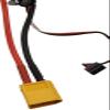 Flycolor 50A ESC 2-4S Electric Speed Controller 5v 3A BEC with XT60 & 3.5mm Bullet Plugs for RC Drone Airplane Brushless Motors view 4