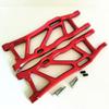 Aluminum Alloy Rear Lower Suspension Arms for ARRMA 1/8 Kraton Outcast Talion Notorious 6S Replace AR330249 - RED view 1