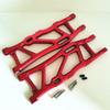 Aluminum Alloy Rear Lower Suspension Arms for ARRMA 1/8 Kraton Outcast Talion Notorious 6S Replace AR330249 - RED view 2