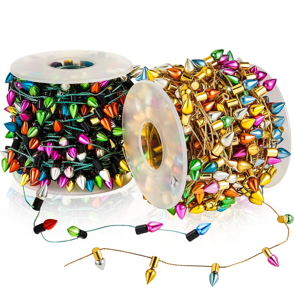 Tuanse Valentine's Lights Decorations Fake String Lights Crafts Miniature Light String Gifts for Valentines Day Romantic Decor Home Bedroom Wedding(32.8 ft,Classic)