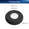 Yinpecly RC Car Wheel 40x3.1mm(Dia x SD) Sponge Wheel Rims RC Drift Cars Tires Set for DIY RC Car Truck Boat Helicopter Model Part White and Black 1PCS view 2