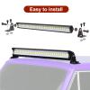 Hobbyfire Super Bright RC LED Light Bar Kit Roof LED Lamp 36 LEDs for TRX4 Slash 2WD 4X4 SCX10 & SCX10 II 90046 Redcat Gen7 Gen 8 Arrma RC4WD D90 RC Rock Crawler Car (Type 1) view 4
