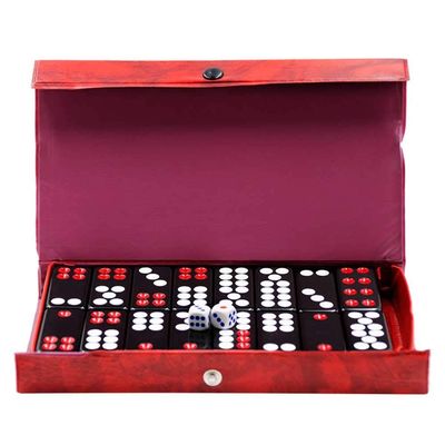 Pai Gow Tiles Game Set Chinese Pai Gow Large Adult Household Hand Rubbing Cards, Entertaining Party Games Chinese Pai Gow