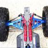 GPM Racing for TRAXXAS E-REVO VXL Aluminum Full Suspension Arm Set (Front+Rear & Upper+Lower) 6pc Set Orange view 2