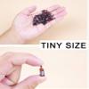 40Pcs Tiny Miniature Mini Whiskey Bottles Toys, 1:24 Dollhouse Kitchen Accessories Wine Decoration, Cute Wine Bottle Models for Fairy Garden Pub Bar Dolls House Tableware Decoration view 3