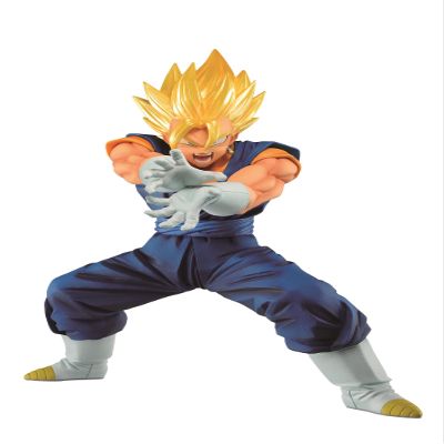 Banpresto 39916 Dragon Ball Super SSGSS Vegito Final Kamehameha ver.5 Figure, Blue