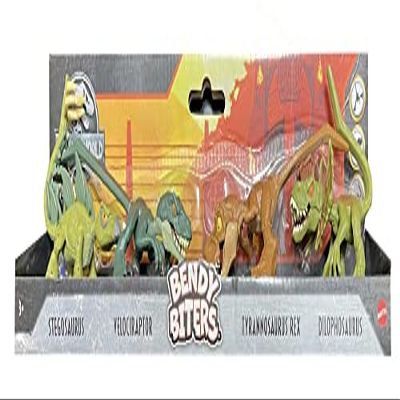 Aguas Bendy Biters 4-Piece Toy Set