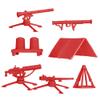 BMC Classic Plastic Army Men Playset Accessories - 10pc Military Camp - US Made view 3