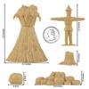 BMC Classic Marx Fall Harvest Crops - 21pc Plastic Corn Hay & Pumpkin Playset view 2