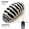 Tipmant RC Bug Remote Control Worm Realistic Pillbug Electronic Animal Prank Toy Insect Car Vehicle Kids Birthday Gifts (Black & White) view 2