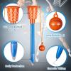Zonon 32 Pieces Basketball Hoop Pens Bulk Basketball Party Favors Novelty Pens for Sports Theme Birthday Party Sports Club Supplies Christmas Gifts, 0.7mm view 3