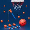 Zonon 32 Pieces Basketball Hoop Pens Bulk Basketball Party Favors Novelty Pens for Sports Theme Birthday Party Sports Club Supplies Christmas Gifts, 0.7mm view 4