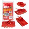 BMC Classic Payton Anti-Aircraft Tanks - 4pc Red Plastic Army Men Vehicles view 1