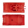 BMC Classic Payton Anti-Aircraft Tanks - 4pc Red Plastic Army Men Vehicles view 3