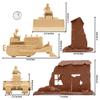 BMC Classic Army Corps of Engineers Bulldozer Building Plastic Army Men Playset view 2