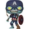 Funko Pop - Marvel's What If? #949 - 10-inch Zombie Captain America (Gamestop Exclusive) view 2