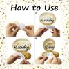 8 Pieces Happy Birthday Honeycomb Centerpieces Party Table Decorations Table Toppers for Birthday Party Supplies view 4