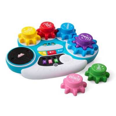 BEST LEARNING Music Gear Mixer - Kids DJ Mixer Table Toy for 3 4 5 Yrs Old Toddlers - Educational DJ Table with Recording, Playback, Sound Effect, Game Mode - Fun Birthday