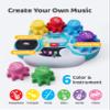 BEST LEARNING Music Gear Mixer - Kids DJ Mixer Table Toy for 3 4 5 Yrs Old Toddlers - Educational DJ Table with Recording, Playback, Sound Effect, Game Mode - Fun Birthday view 2
