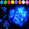 100pcs Blue LED Balloon Light, Round LED Ball Lamp Tiny Led Lighting Decoration for Indoor Outdoor Party Event Fun Wedding Festival Birthday Halloween Christmas Party Supplies view 1