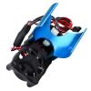 CrazyHobby RC Car Motor Heat Sink Cooling Twin Fan with Thermal Sensor Heatsink for 550 540 Size Motors fit HSP HPI Wltoys Himoto Tamiya Redcat Racing (Blue) view 4