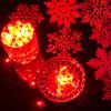 100pcs Red LED Balloon Light, Mini Led Lights Small Round Led Ball Lamp for Paper Lantern Balloon Indoor Outdoor Party Event Fun Birthday Party Wedding Decoration Supplies view 2