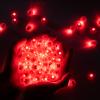100pcs Red LED Balloon Light, Mini Led Lights Small Round Led Ball Lamp for Paper Lantern Balloon Indoor Outdoor Party Event Fun Birthday Party Wedding Decoration Supplies view 4