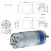 CM36-555 DC24V Planetary Gear Motor Reduction Supportting CW/CCW Large Torsion Low Noise DC Gear Motor for Home Office Robots(85RPM),Geared Motor view 2