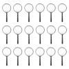 Magnifying Glass for Kids, 18 Pack Plastic Magnifier Hand Lens for Children Toy Class Teaching Reading Outdoor Searching IRCHLYN (Black) view 1
