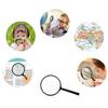 Magnifying Glass for Kids, 18 Pack Plastic Magnifier Hand Lens for Children Toy Class Teaching Reading Outdoor Searching IRCHLYN (Black) view 3