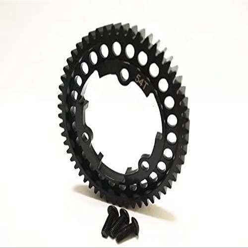 for 1/5 XMAXX 1/10 New E-Revo2.0 MAXX 1/7 XO-1 6449 Harden Steel 54T Main Spur Gear 1 Mod M1-1 pc