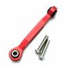 for Traxxas 1/5 XMAXX 7747 1/10 MAXX 8947 Red Aluminum Servo Steering Linkage Tie Rod 46MM view 2