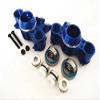 Aluminum for 1/10 E-REVO REVO 3.3 Summit E-MAXX T-MAXX 3.3 Slayer Pro 4X4 5334R Aluminum Steering Block Knuckle Arm with Rubber Shielded Bearing Blue view 3