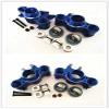for 1/10 Old E-Revo Summit E-MAXX T-Maxx3.3 Slayer Pro 4X4 5334R for HD Aluminum Axle Carriers -4PCS Set Blue Compatible view 1