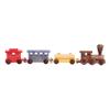 AmishToyBox.com Wooden Train Toy Play Set - 24" Long - CPSIA-Approved Finish (Circus Splash) view 3