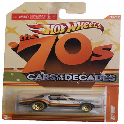 Hot Wheels Hot Bird - The '70s Cars of The Decades - Silver 18/32