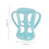 2Pcs Glass Baby Feeding Bottle Cover Silicone Anti- Slip Bottle Sleeve Protector Insulating Heat view 2