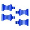 1/10 RC Car Body Clips Pins with Pull Tabs R Clips for All 1:10 1/12 Scale Axial Redcat HPI Himoto HSP Exceed RC Car Parts Truck Buggy Shell Replacement, Set of 4 (Navy Blue) view 4