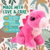 7 Pink Stegosaurus Dinosaur Stuffed Animal Plush Toys, Cute, Ultra Cuddly, Huggable Soft Dino Toy, Nursery Decor, Baby Shower Decorations, Birthday Gift for Boys and Girls (7" Pink Stegosaurus) view 4