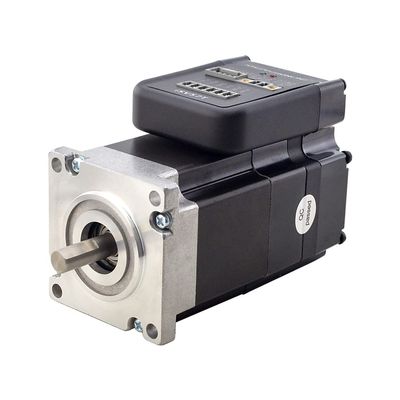 STEPPERONLINE NEMA 23 Integrated Easy Servo Motor 90w 3000rpm 0.3Nm(42.49oz.in) 20-50VDC Servo Motor - 21mm Short Shaft