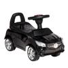 Aosom Kids Ride On Push Car, Foot-to-Floor Walking Sliding Toy Car for Toddler with Working Horn, Music, Headlights and Storage, Black view 1