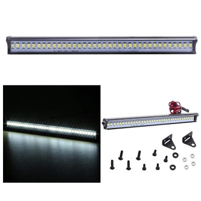 CrazyHobby Super Bright LED Light Bar Roof Lamp Kit for 1/10 Traxxas TRX4 Slash 2WD 4X4 Axial SCX10 & SCX10 II Arrma Redcat Gen7 Gen 8 RC Rock Crawler Car (Type 1)