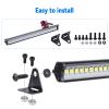 CrazyHobby Super Bright LED Light Bar Roof Lamp Kit for 1/10 Traxxas TRX4 Slash 2WD 4X4 Axial SCX10 & SCX10 II Arrma Redcat Gen7 Gen 8 RC Rock Crawler Car (Type 1) view 4